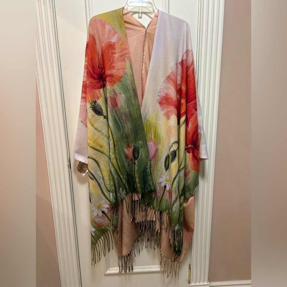 NWOT shall with floral design